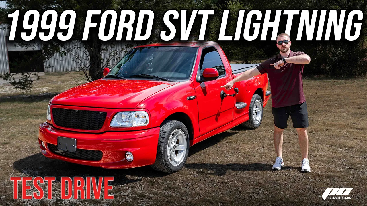 1999 Ford SVT Lightning 5.4 Supercharged Test Drive | PC Classic Cars